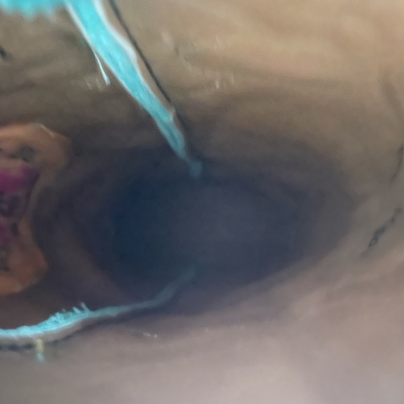 Tanner turquoise fringe boots EUC, only wore twice - Picture 7 of 10